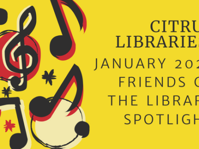 January 2023 Friends of the Library Spotlight